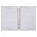 Pink Blue Floral Be Still Journal Wirebound4.webp