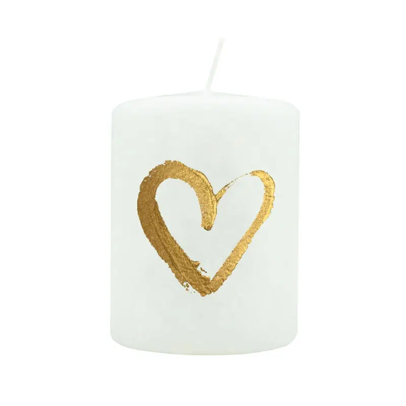 Blockljus – Guldhjärta