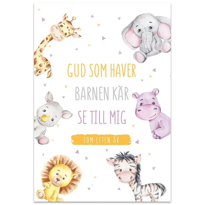 Dubbelt kort – Gud som haver barnen kär