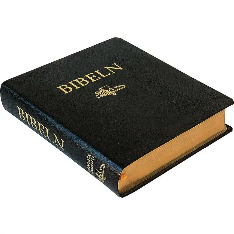 [116.013] Svenska Folkbibeln 2015 – Anteckningsbibel cabraskinn svart