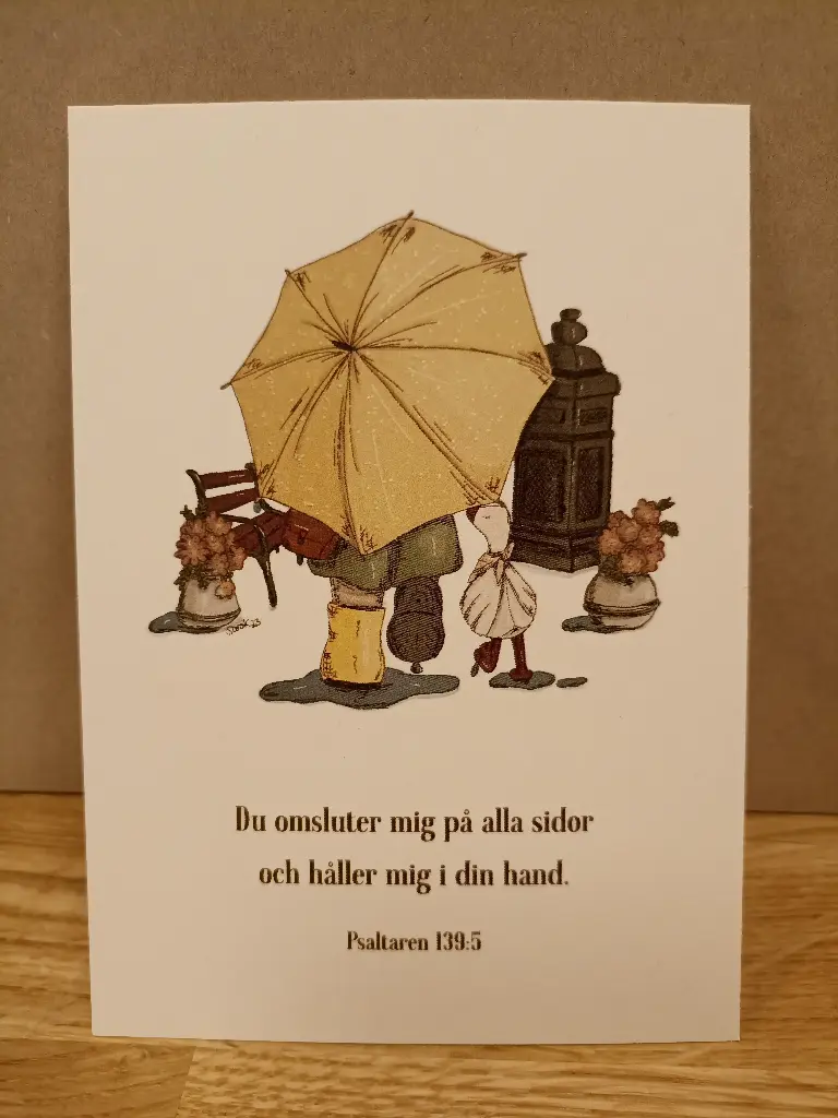 [700.004] Motivkort – Du omsluter mig på alla sidor (flicka)