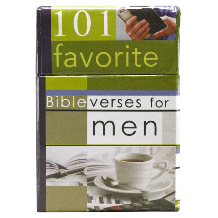 Kortask – 101 favorite bibleverses for men