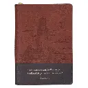 Anteckningsbok – I Will Carry You, Jes 46:4, med dragkedja