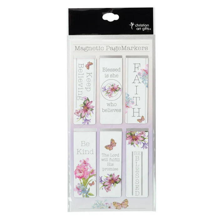 Magnetiska bokmärken – Blessings from above, set om 6 stycken