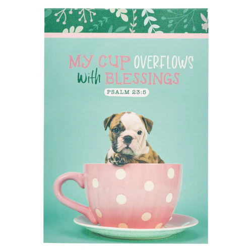 [940.054] Anteckningsblock – My Cup Overflows