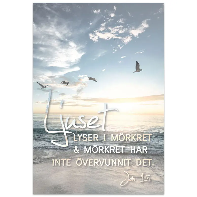 [712.030] Dubbelt kort – Ljuset lyser i mörkret