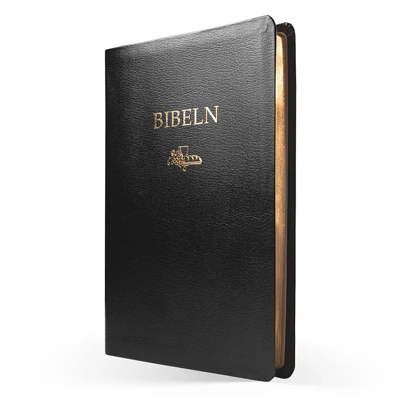 Svenska Folkbibeln 2015 – slimline cabraskinn svart