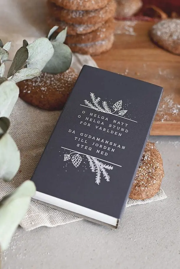 Stor tändsticksask – O helga natt