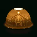 Porslinslykta – Krubba