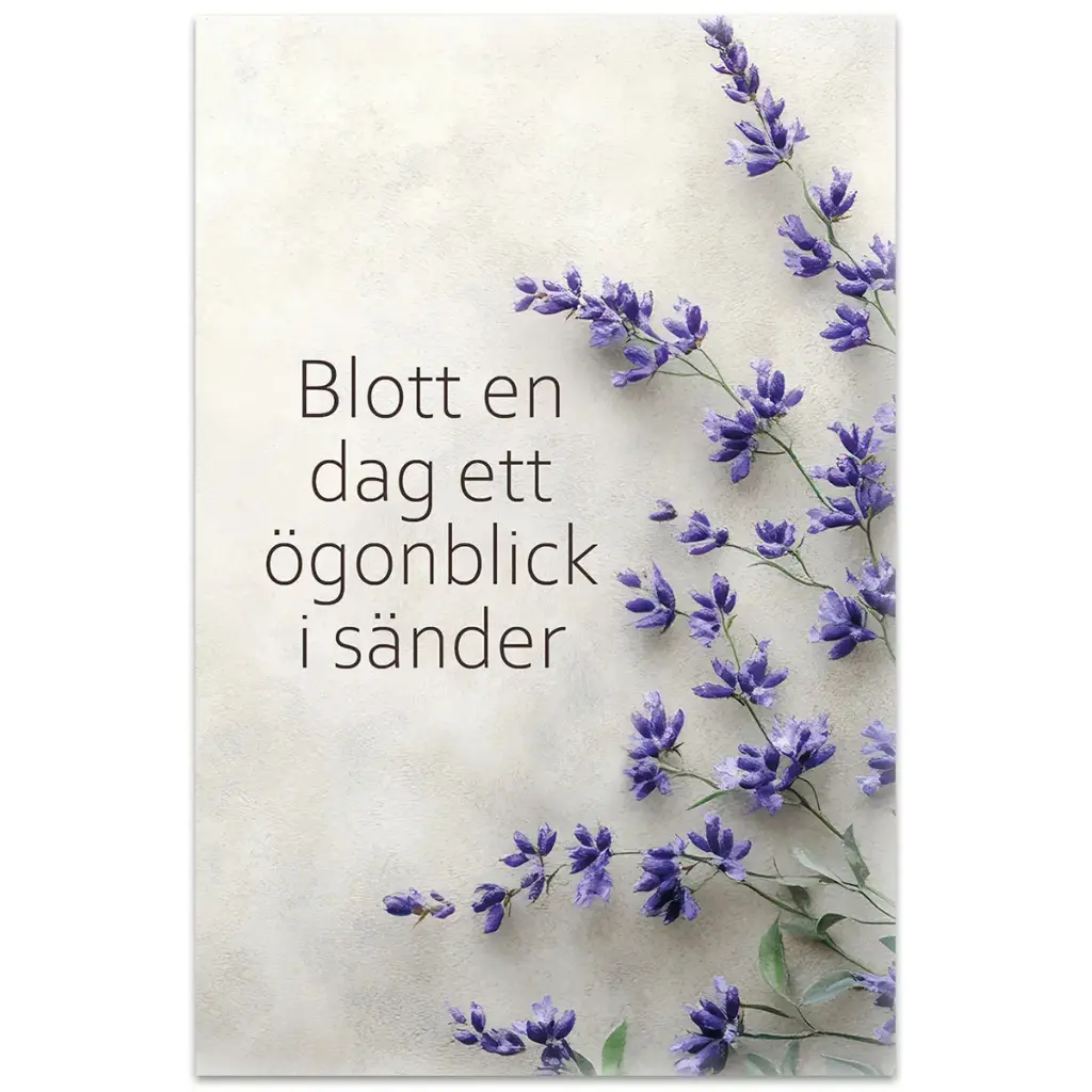 [912.013] Anteckningsbok – Blott en dag