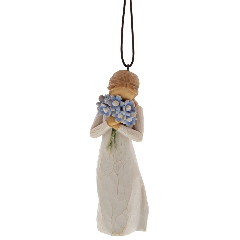 [531.039] Forget-me-not, hängande – Figur av Willow Tree