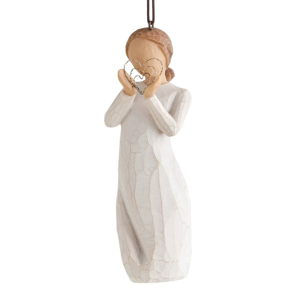 [531.041] Lots of Love, hängande – Figur av Willow Tree