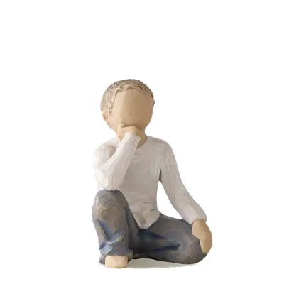 Inquisitive Child – Figur av Willow Tree