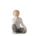 Inquisitive Child – Figur av Willow Tree
