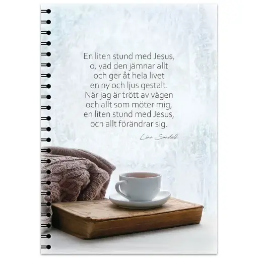 [912.004] Anteckningsbok – En liten stund med Jesus