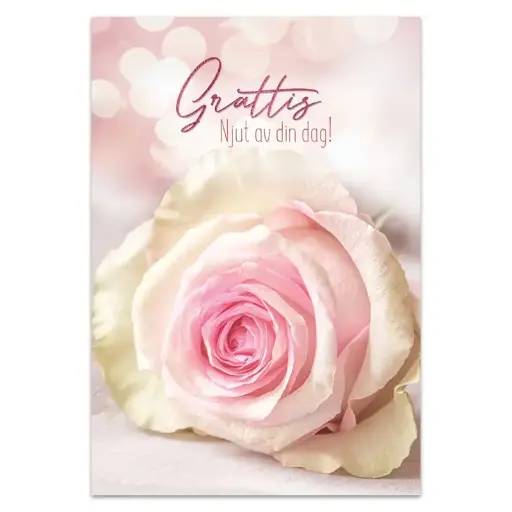 [712.002] Dubbelt kort – Grattis! Njut av din dag!
