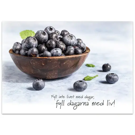 [712.035] Vykort – Fyll inte livet med dagar, fyll dagarna med liv!