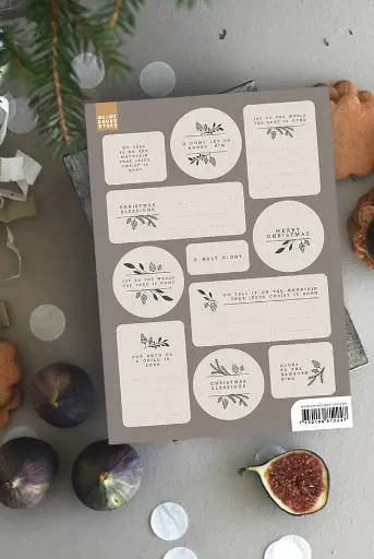 [913.008] Etikettark – Christmas Blessings