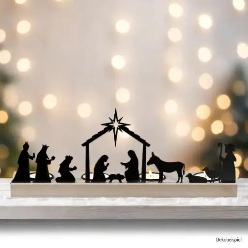 [941.006] Ljusstake – Krubba svart